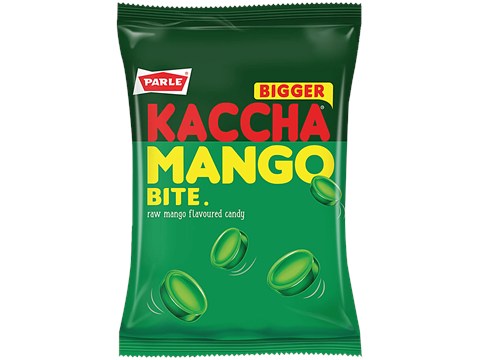 Parle Bigger Kaccha Mango Bite - Flavoured Candy, 217.8 g