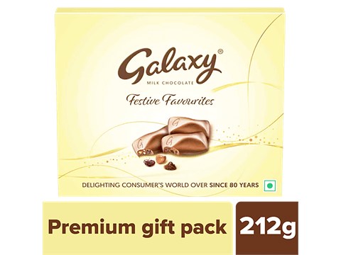 Galaxy Festive Favourites - Milk Chocolate Gift Pack, 212 g