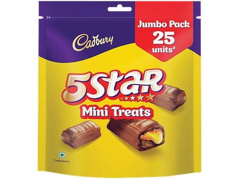 Cadbury 5 Star Mini Treats Chocolate Bars, 245 g