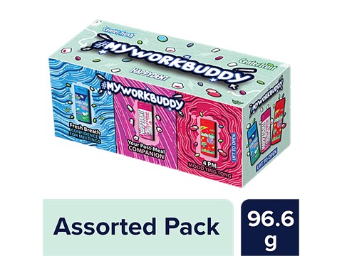 #MyWorkBuddy Assorted Pack - Happydent, Centre Fresh & Centre Fruit, 96.6 g
