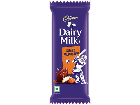 Cadbury Dairy Milk Roast Almond Chocolate Bar, 36 g