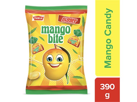 Parle Mango Bite Candy - Bigger, 390 g