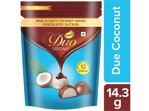 Sundrop Duo Coconut Chocolate Pralines, 171.6 g