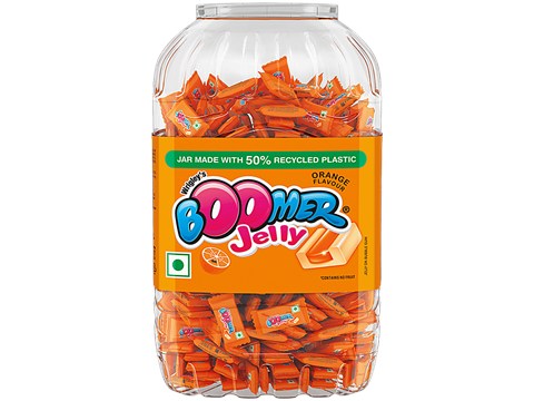 Boomer Orange Flavoured Bubble Gum Jar Pack, 512 g