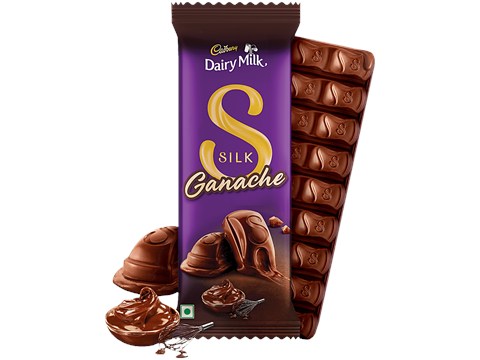 Cadbury Dairy Milk Silk Ganache Chocolate Bar, 137 g
