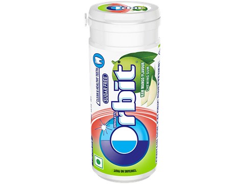 Orbit Raw Mango Flavour Chewing Gum, 19.8 g