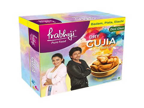 Prabhuji Pure Food Desi Ghee Dry Gujiia, 272 g