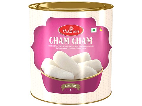 Haldiram's Sweets - Cham Cham, 1 kg