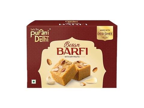 Let's Try Besan Barfi, 200 g