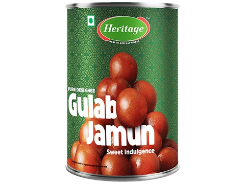 Heritage Gulab Jamun - Made With Pure Desi Ghee, 1 kg