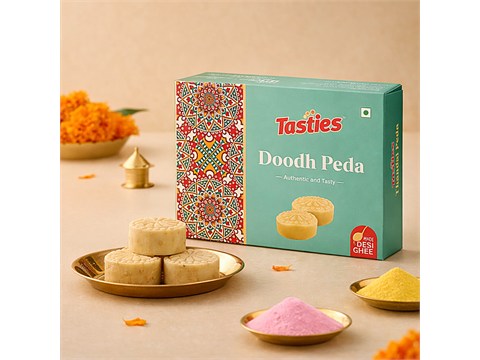 Tasties Doodh Peda Mithai / Sweet - Made With Desi Ghee, 200 g
