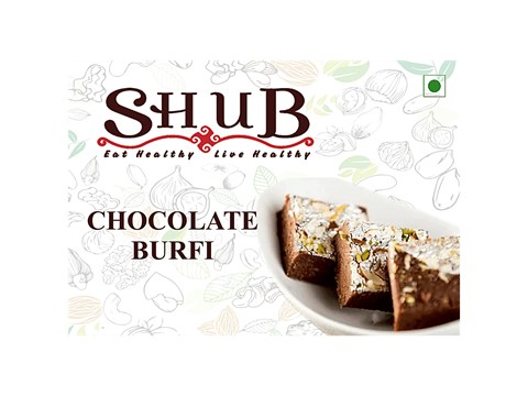 SHUB Chocolate Burfi - Dessert, Snack, 250 g
