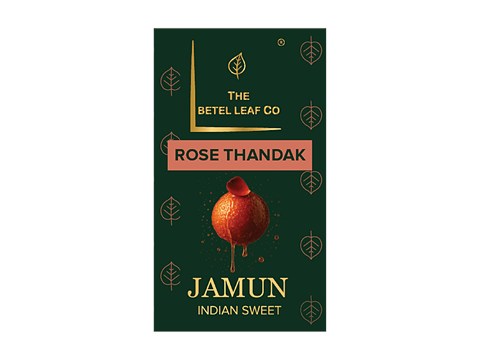 The Betel Leaf Co. Rose Thandak Gulab Jamun, 500 g