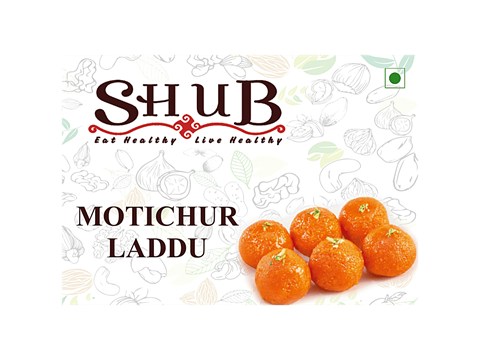 SHUB Motichur Ladoo - Dessert, Snack, 500 g