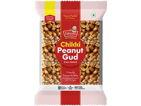 Jabsons Peanut Gud Chikki, 240 g