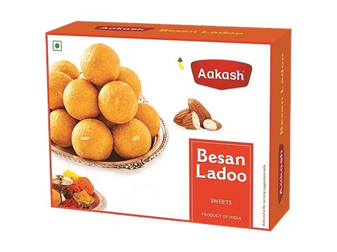 Aakash Besan Ladoo - Traditional Indian Sweet, 900 g