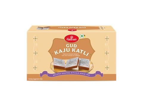 Haldiram's Gud Kaju Katli, 200 g