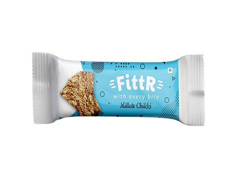 FittR Millets Chikki Bar - No Preservatives Sugar & Added Colour, 20 g