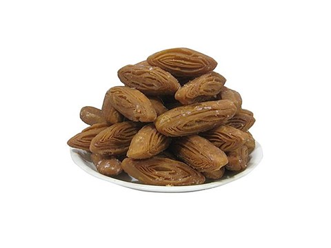Tapeswaram (Honey Foods) Sweets - Kaja Big (Oil), 1 kg