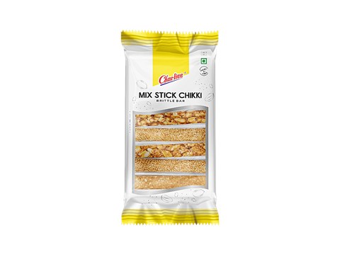Charliee Mix Stick Chikki Brittle Bar, 200 g
