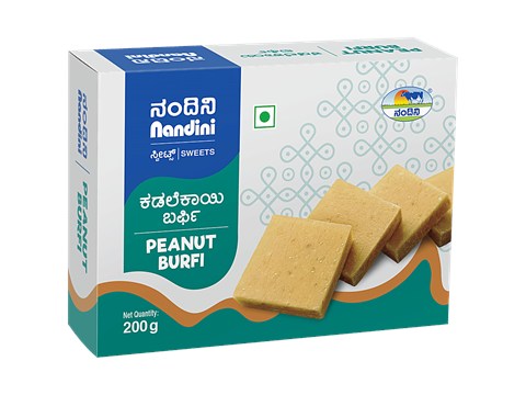 Nandini Peanut Burfi, 200 g