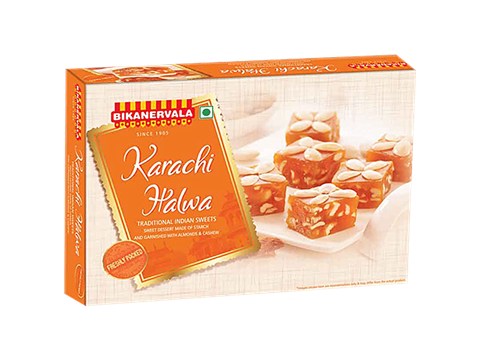 Bikanervala Karachi Halwa - Traditional Indian Sweets, Freshly Packed, 400 g