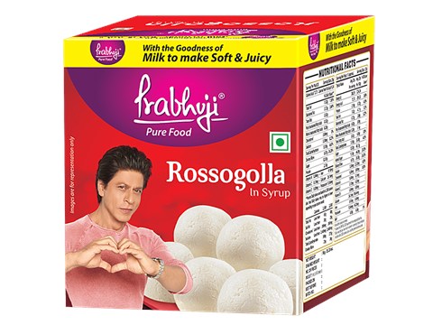 Prabhuji Pure Food Rossogolla, 500 g