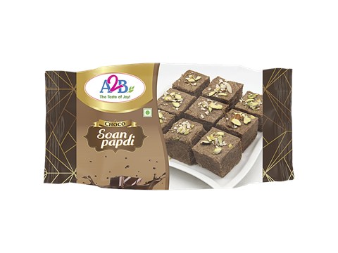 A2B Choco Soan Papdi, 250 g
