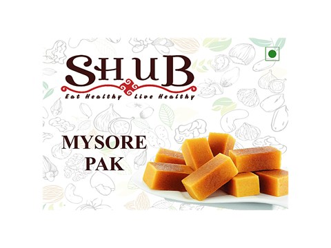 SHUB Mysore Pak - Dessert, Snack, 250 g