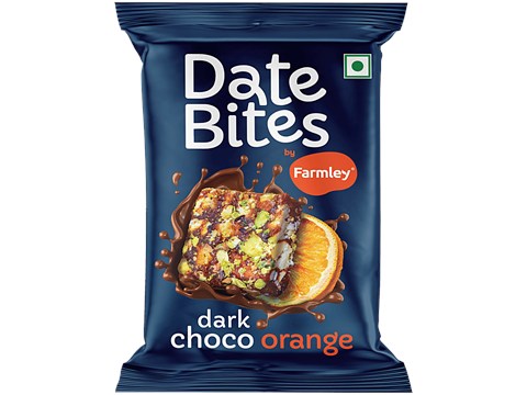Farmley Dark Choco Orange Date Bites, 20 g