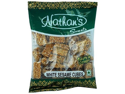 Nathan's White Sesame Cubes, 200 g