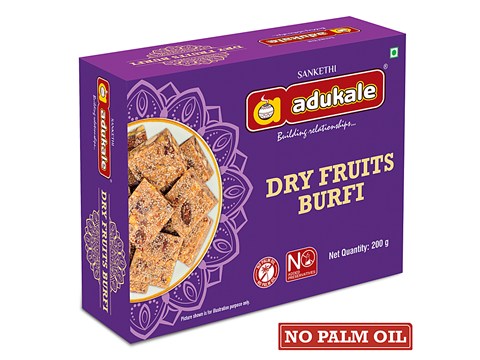 Adukale Dry Fruits Burfi, 200 g