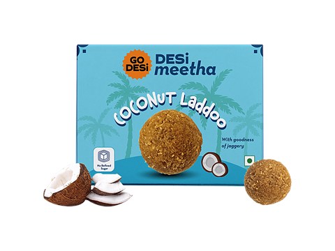 GO DESi Coconut Ladoo, 200 g