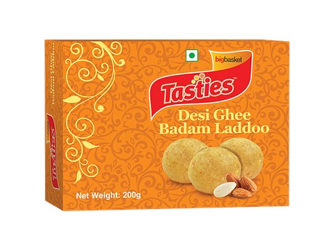 Tasties Ghee Badam Laddoo, 200 g