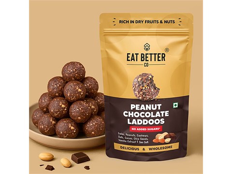 Eat Better Co Peanut Chocolate Laddoos, 70 g