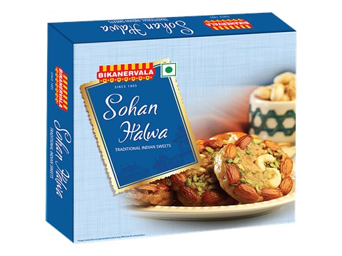 Bikanervala Sohan Halwa - Traditional Indian Sweets, Freshly Packed, 360 g