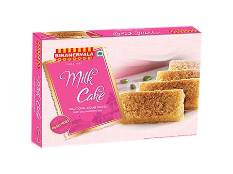 Bikanervala Milk Cake - Traditional Indian Sweets, Freshly Packed, 400 g