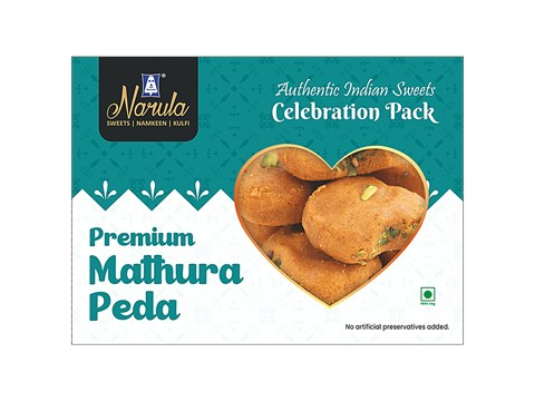 NARULA SWEETS Premium Mathura Peda, 400 g