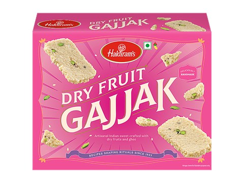 Haldiram's Dry Fruit Gajjak, 400 g