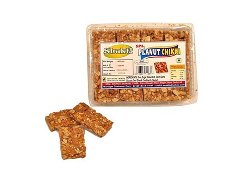 Shakti Sweets - Chikki, Peanut, 200 g
