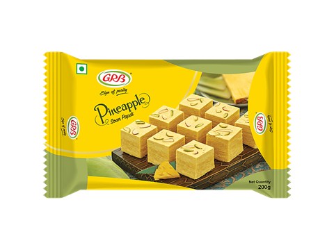 GRB Pineapple Soan Papdi, 200 g