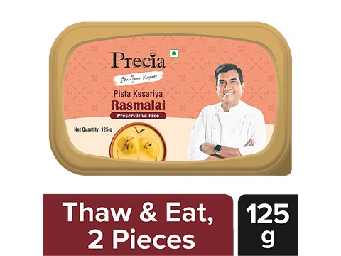 Precia Pista Kesariya Rasmalai, 125 g