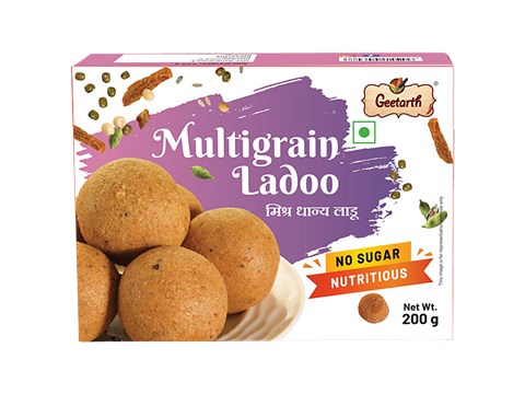 GEETARTH Multigrain Ladoo, No Sugar, 200 g