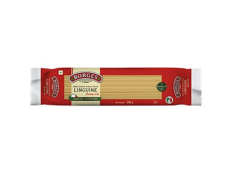 Borges Durum Wheat Pasta - Linguine, Bronze Cut, 500 g