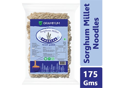 Gramiyum Sorghum Millet/Cholam Noodles - Vegan, Non-Fried, Healthy, 175 g
