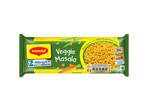 Maggi 2-Minute Veggie Masala Instant Noodles, 248 g