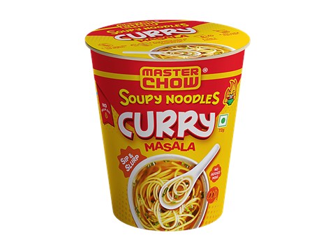 MasterChow Curry Masala Soupy Noodles, 72 g
