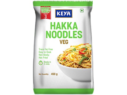 Keya Veg Hakka Noodles, 450 g