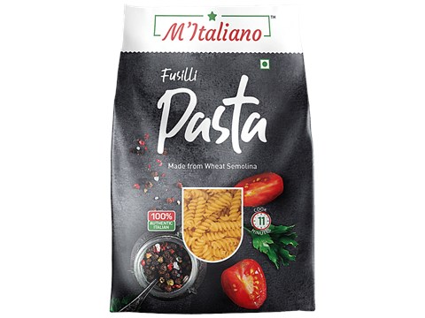 M'Italiano Fusilli Pasta - Authentic Italian, Wheat Semolina, 500 g