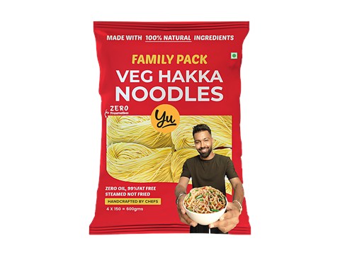 Yu Veg Hakka Noodles -  Family Pack, 600 g